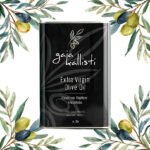 Griekse extra vierge olijfolie, Halkidiki, koudgeperst, verpakt in 2lt tin